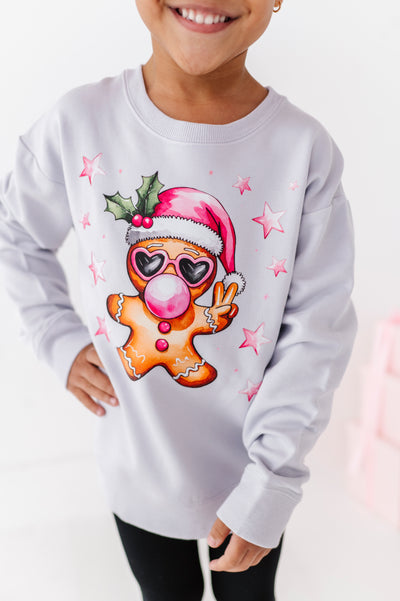 Bubblegum Gingerbread Crewneck Sweatshirt