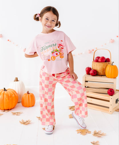 Berry Patch Check Sweatpants