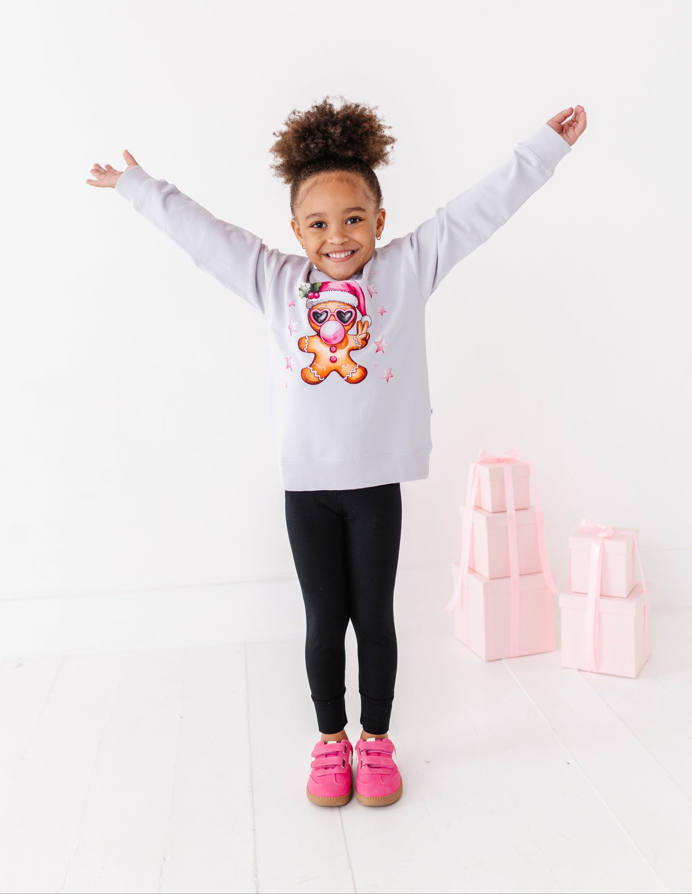 Bubblegum Gingerbread Crewneck Sweatshirt