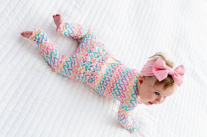 Squiggles Ruffle Convertible Romper