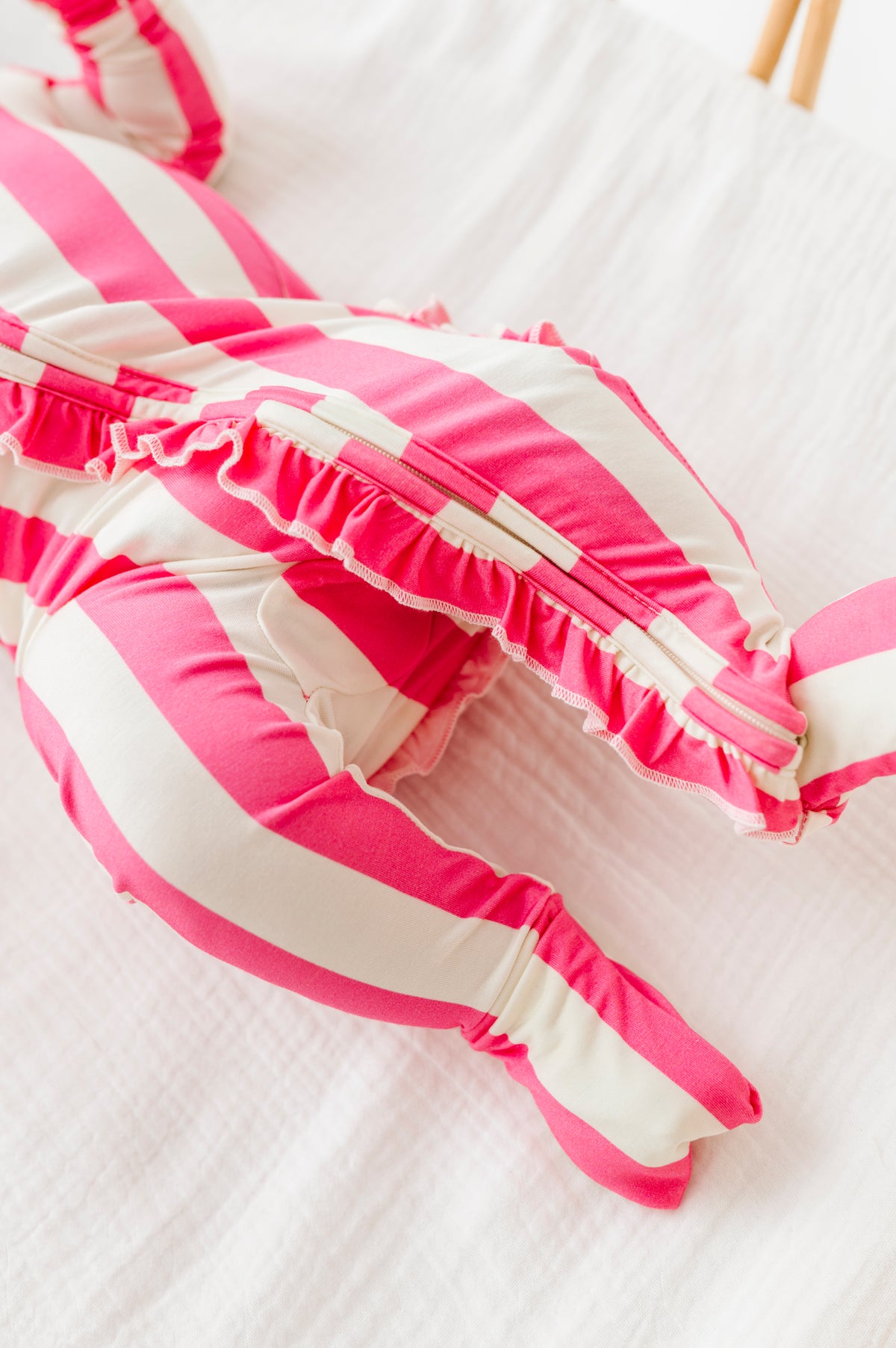 Sundae Stripes Ruffle Convertible Romper