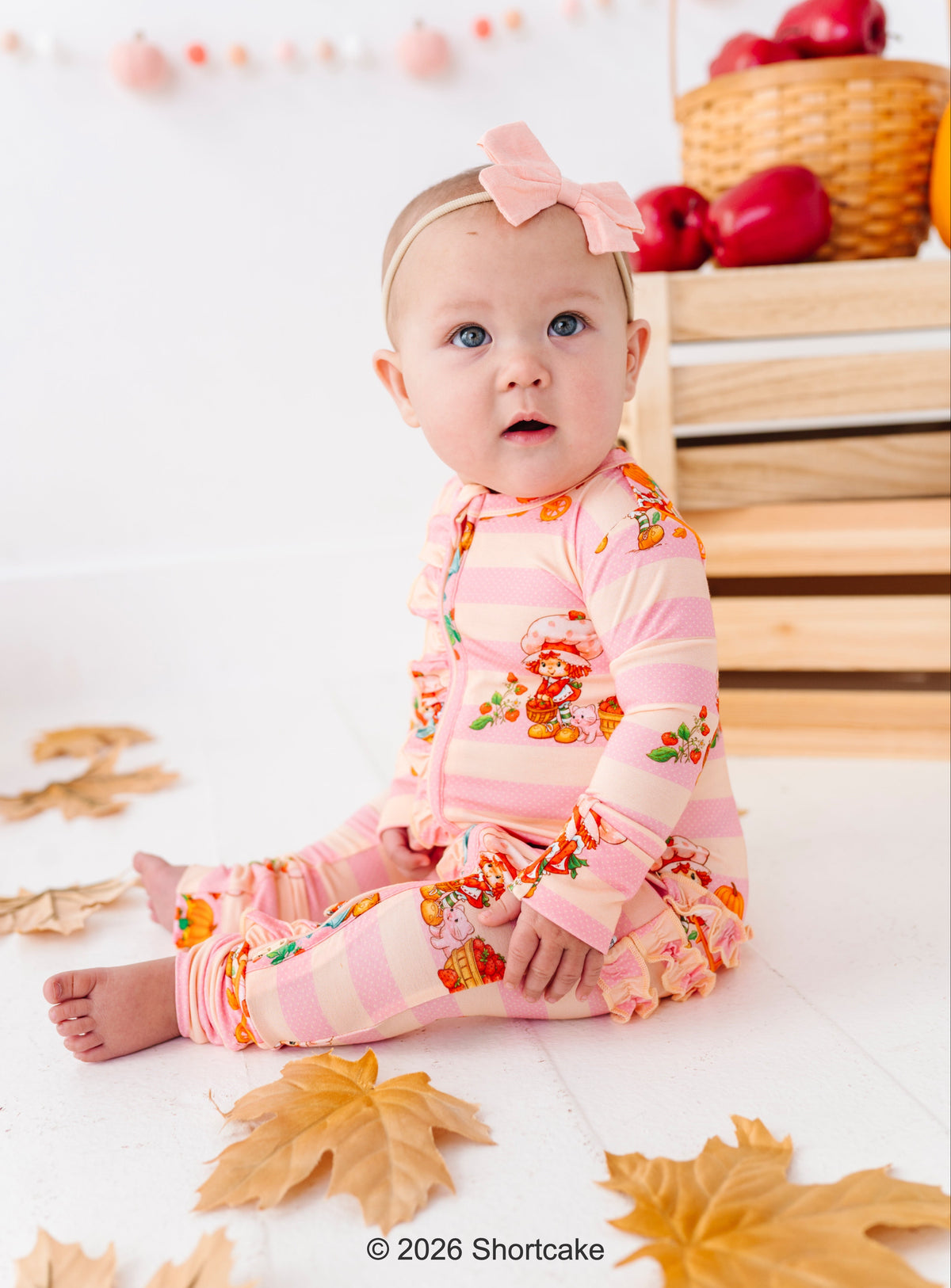 Strawberry Shortcake™ Harvest  Ruffle Convertible Romper