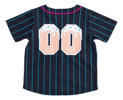 Sundae Sluggers Baseball Jersey - ICE/PINK