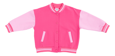 Pink Varsity Jacket