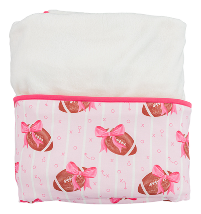 Blitz And Bows Plush Toddler Blanket