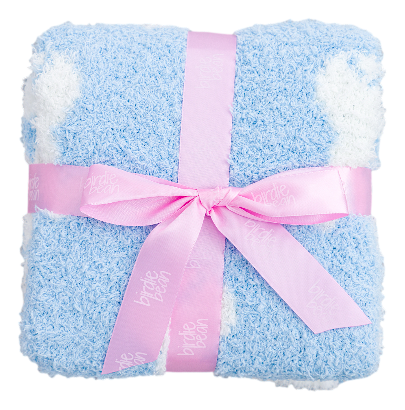 Blue Bunny Microfiber Blanket- STROLLER