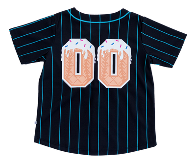 Sundae Sluggers Baseball Jersey - ICE/BLUE