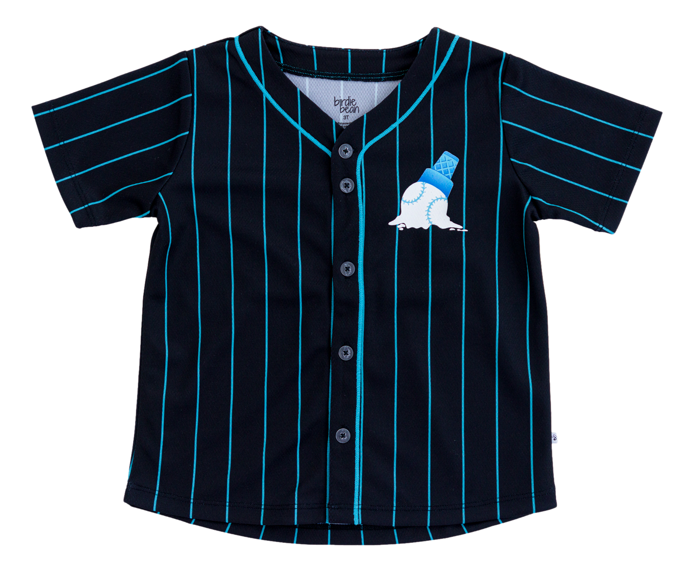 Sundae Sluggers Baseball Jersey - ICE/BLUE