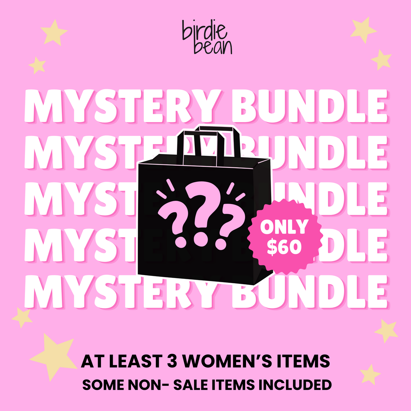 3 ITEMS- MYSTERY BUNDLE - WOMEN'S
