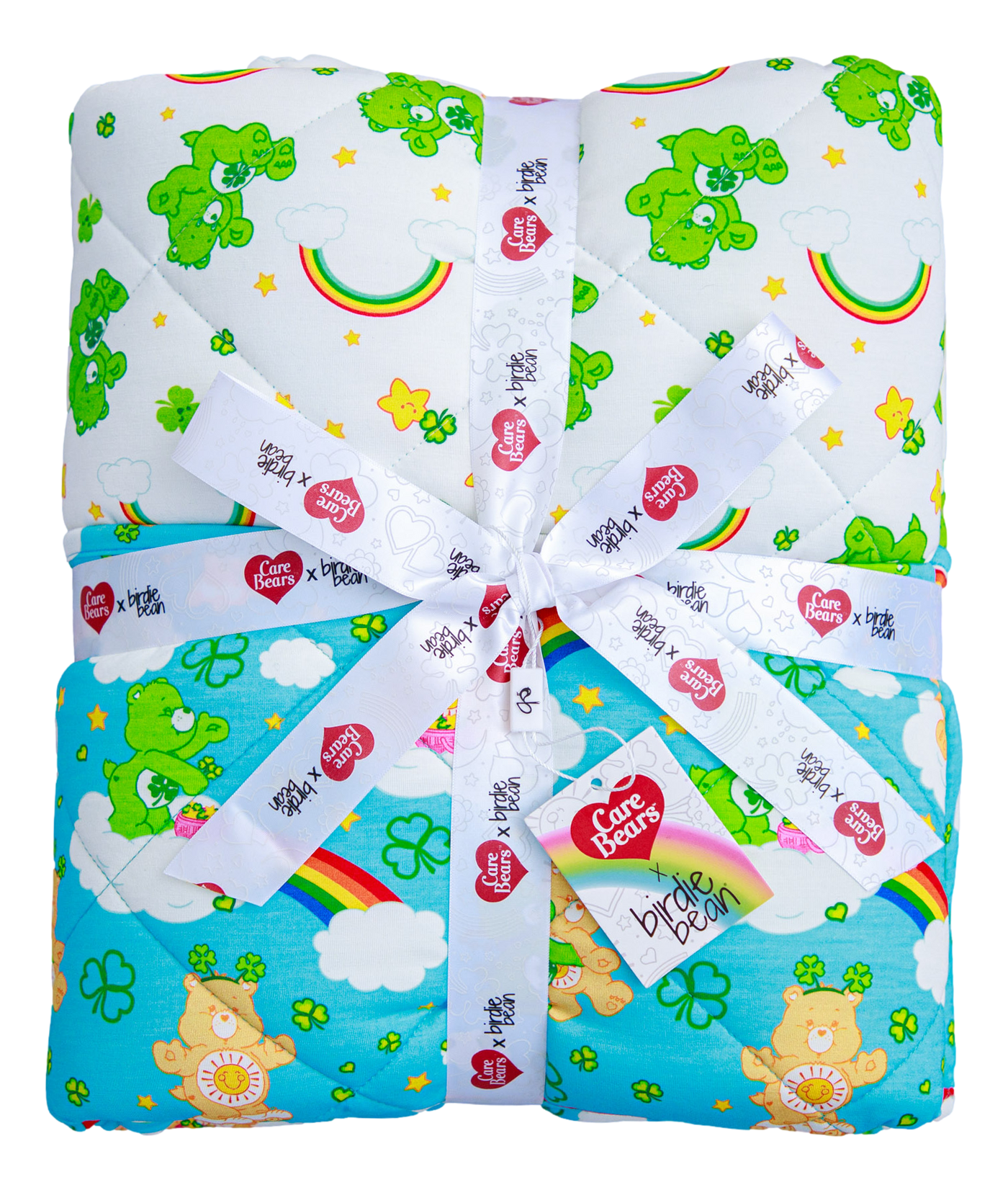 Care Bears™ St. Patrick's Day toddler birdie quilt