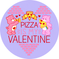 Care Bears™ Pizza Valentine