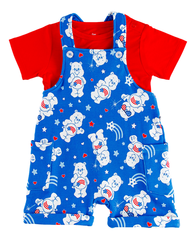 CARE BEARS™ America Cares terry overall set