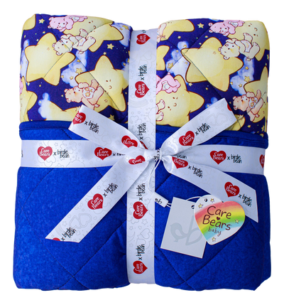 Care Bears Baby™ blue stars toddler birdie quilt