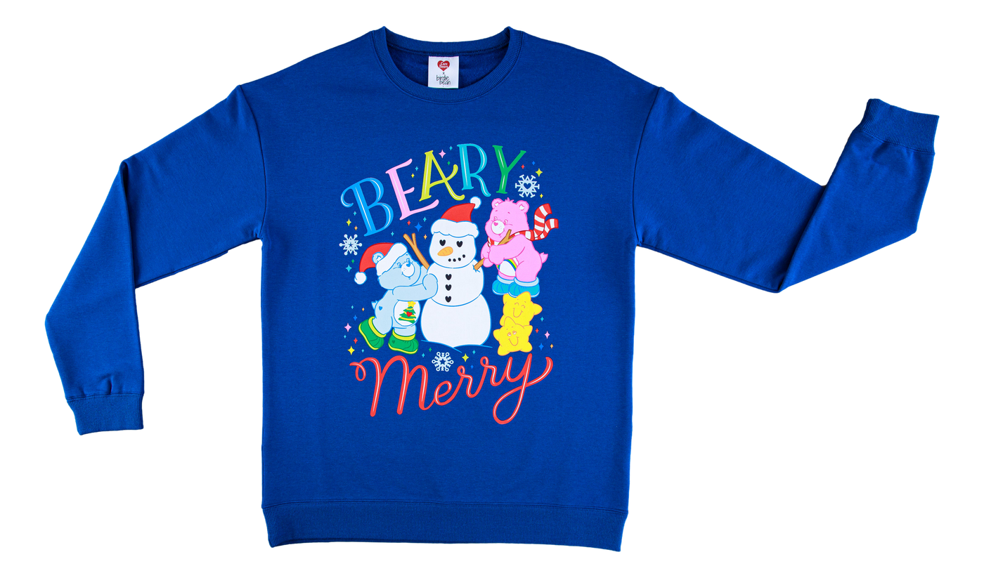 Care Bears™ Beary Merry Crewneck Sweatshirt- ADULT