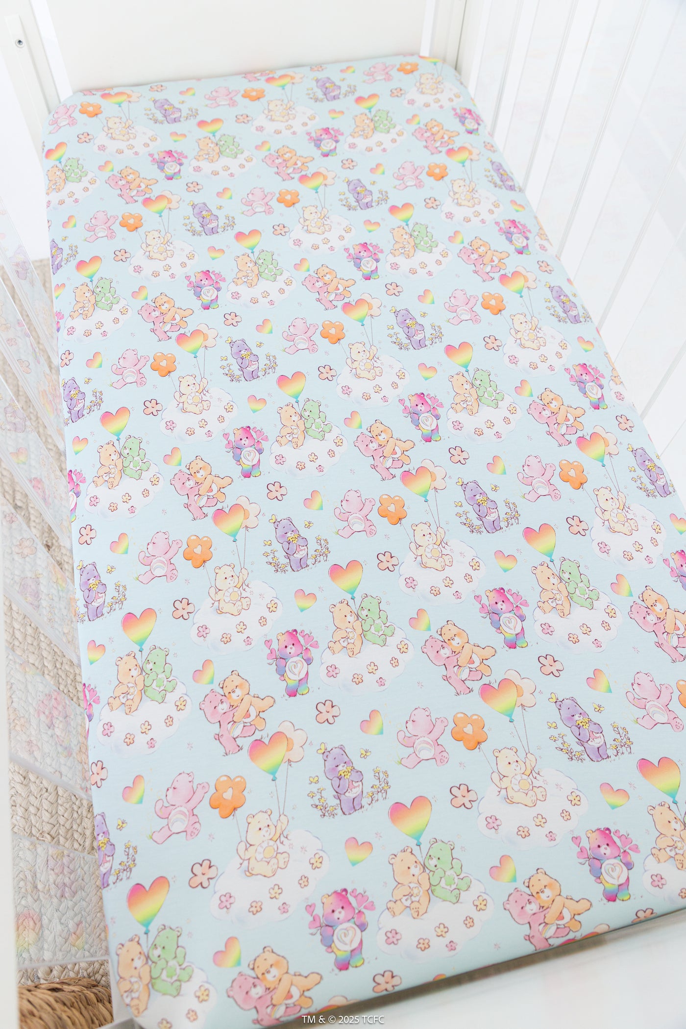 Care Bears Baby™ We Love Flowers Crib Sheet