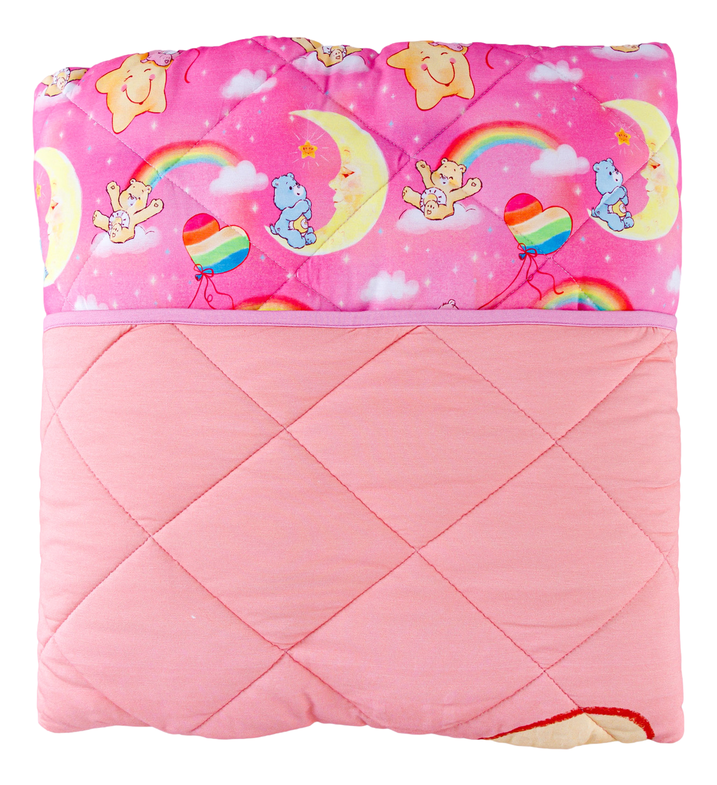 Care Bears Baby™ Pink Stars twin birdie quilt