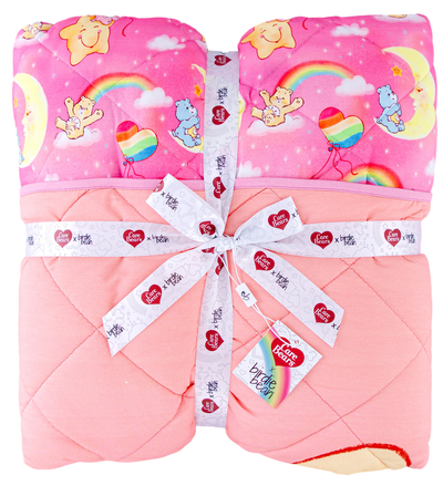 Care Bears Baby™ Pink Stars twin birdie quilt