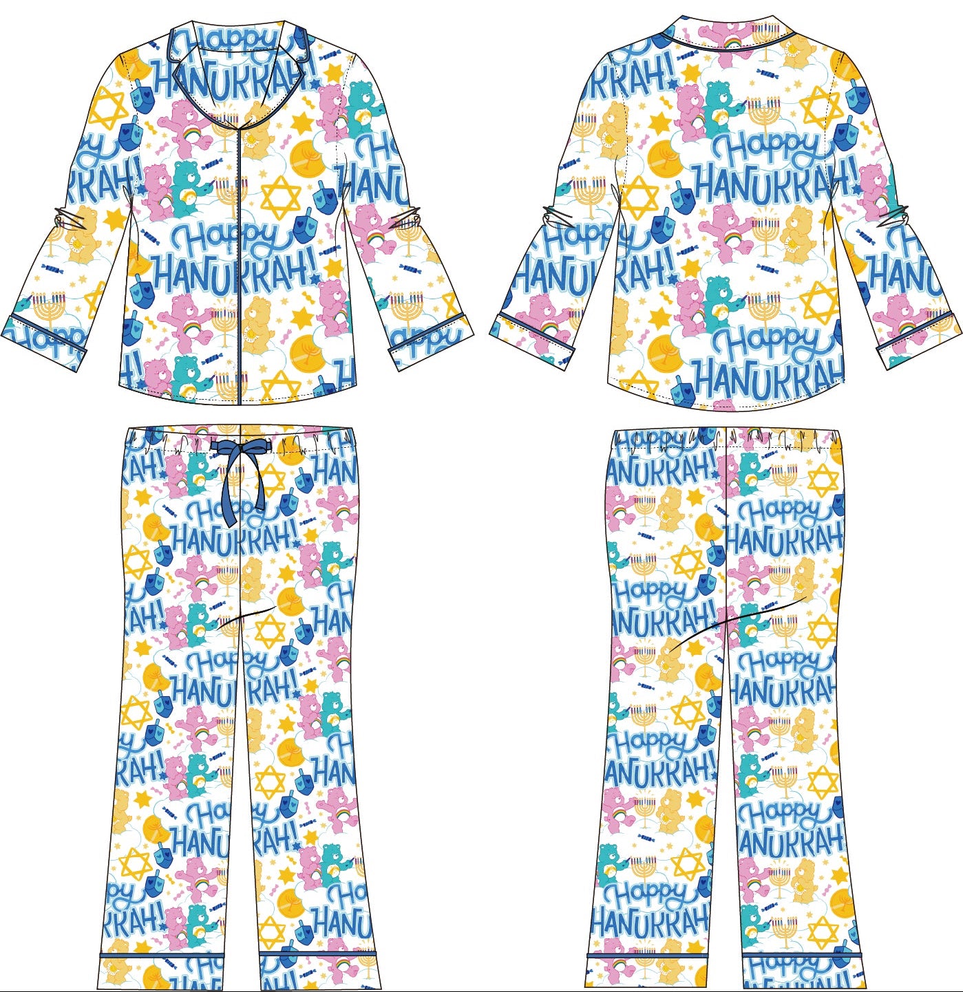 Care Bears™ Happy Hanukkah Women's Lounge Set