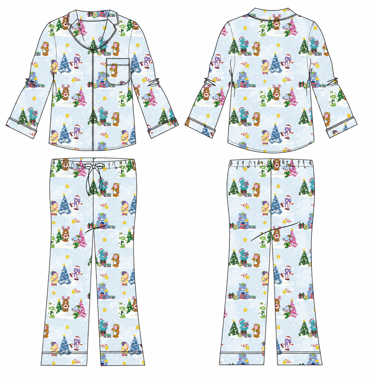 Care Bears™ Holiday Cheer Men's Lounge Set