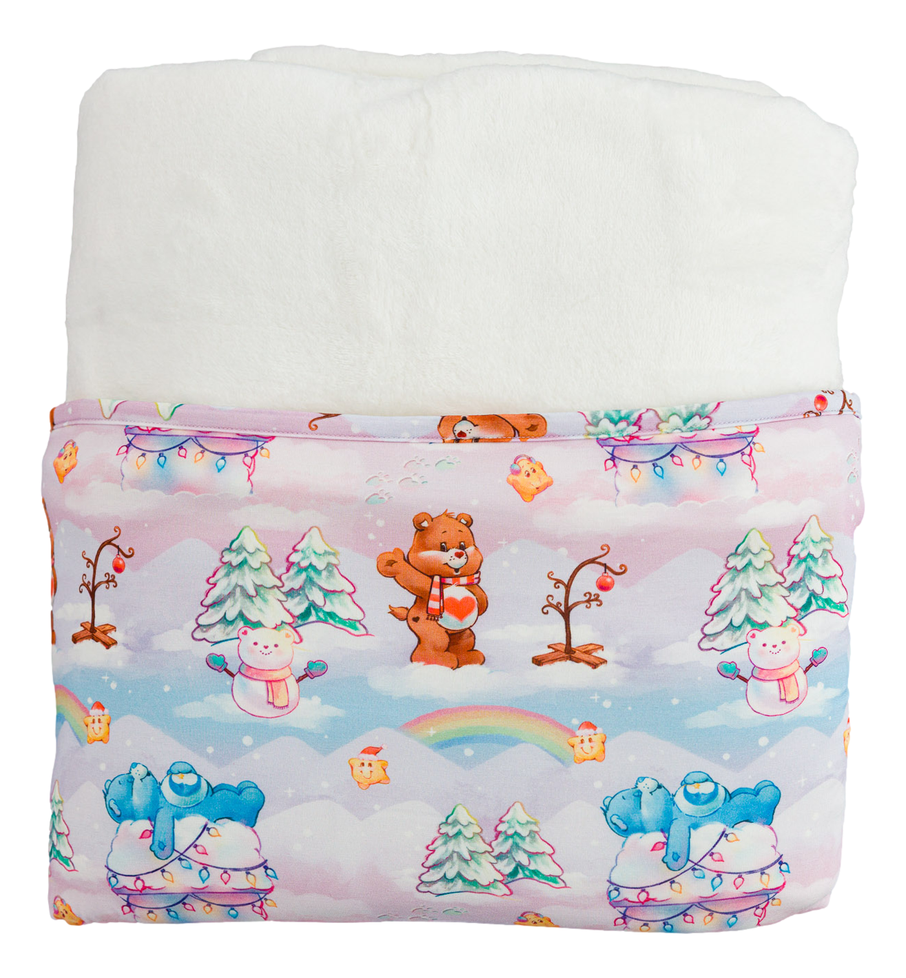 A Care Bears™ Christmas Plush Blanket
