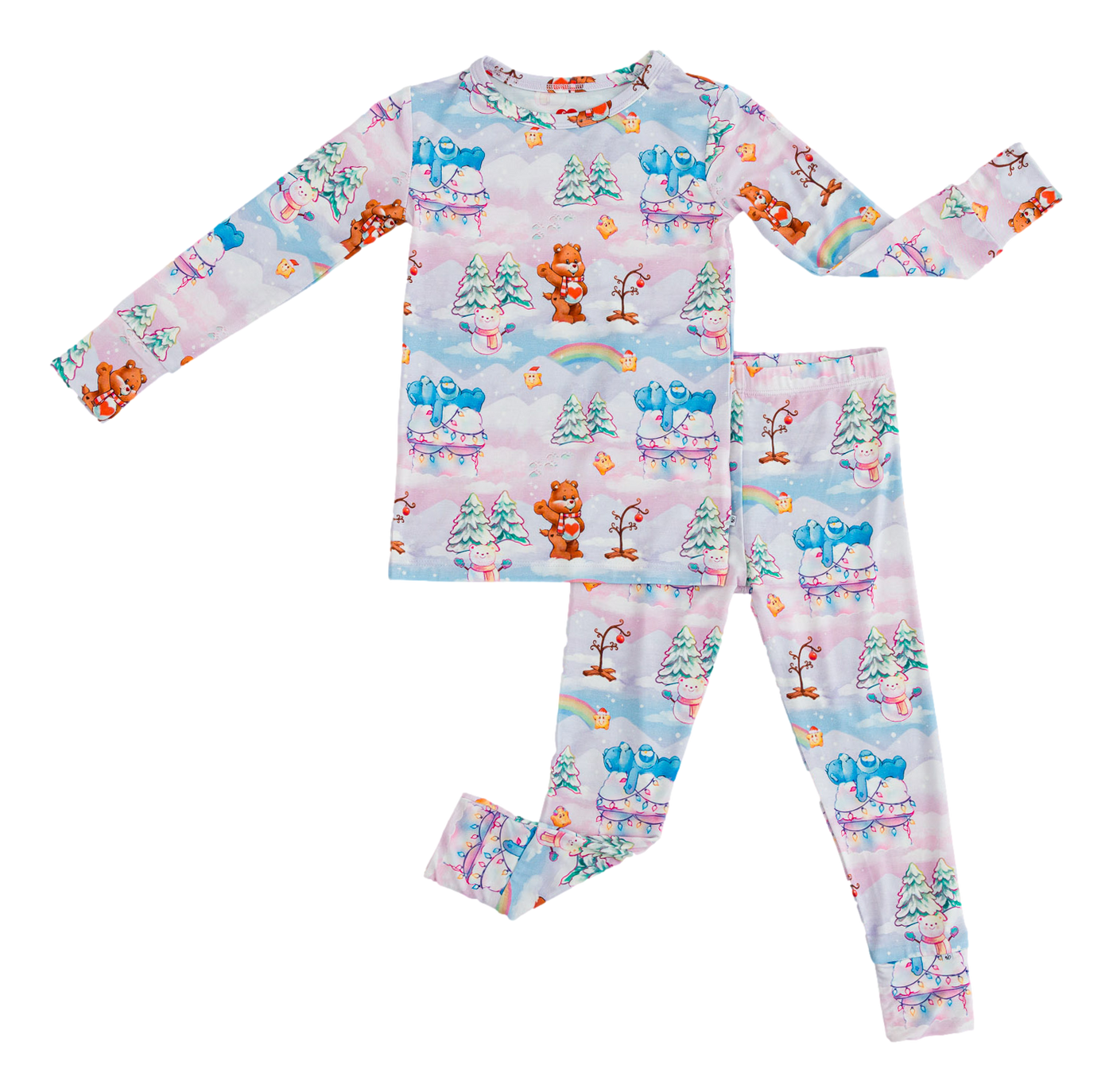 A Care Bears™ Christmas 2-piece pajamas