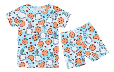 chip 2-piece pajamas: SHORT