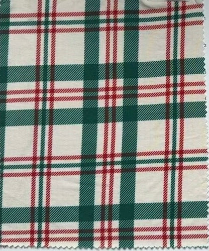 PRE-ORDER: Classic Christmas Plaid Bamboo Set