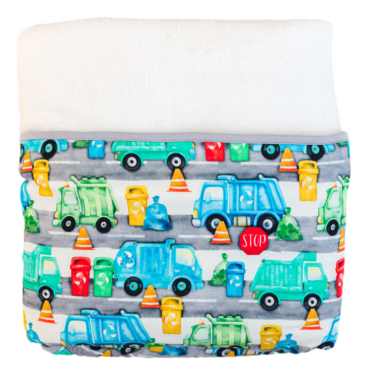 Cleanup Crew Plush Toddler Blanket