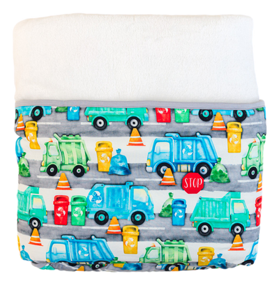 Cleanup Crew Plush Toddler Blanket