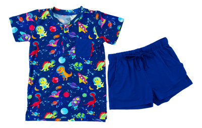 comet henley t-shirt set