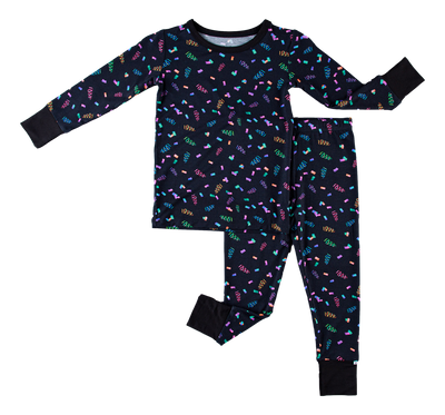 confetti 2-piece pajamas