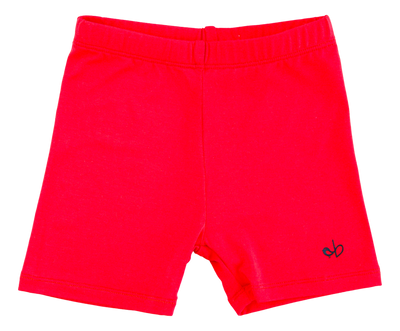 crimson biker shorts