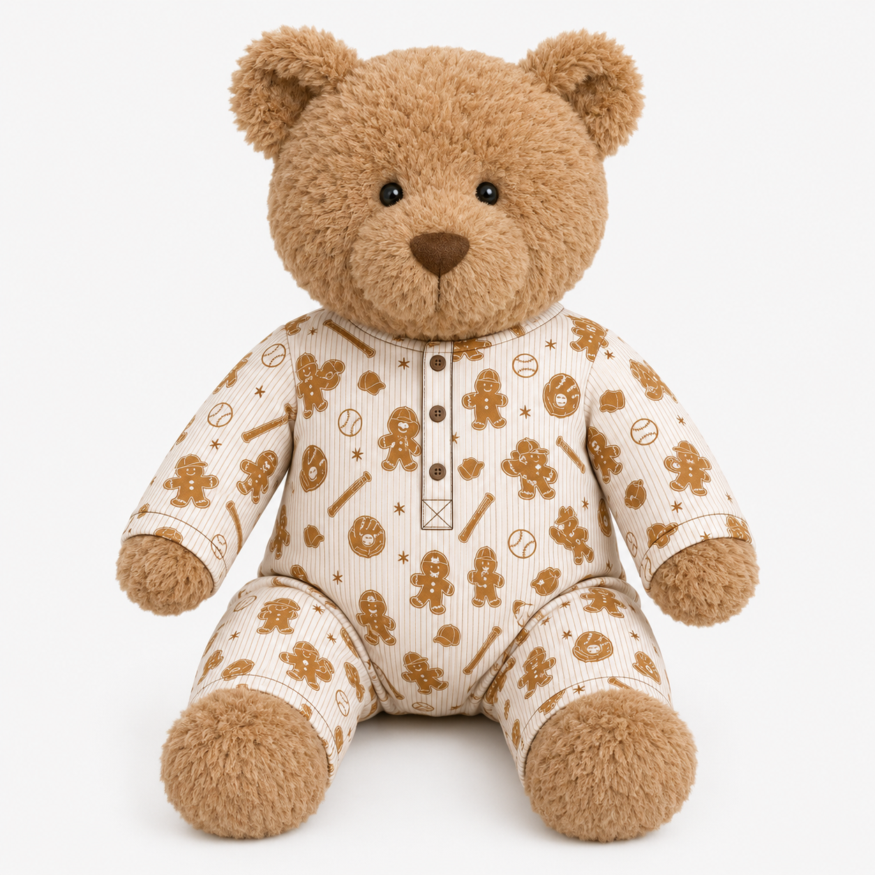 PRE-ORDER: Gingerbread Ballers Doll Romper