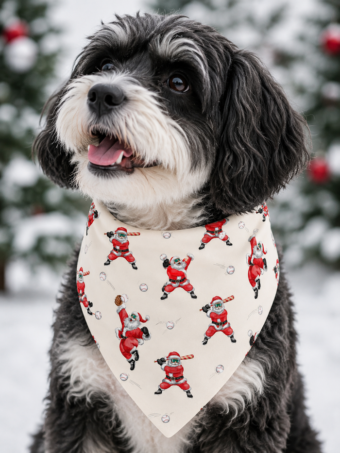 PRE-SALE: Grand Slam Santa Pet Bandana
