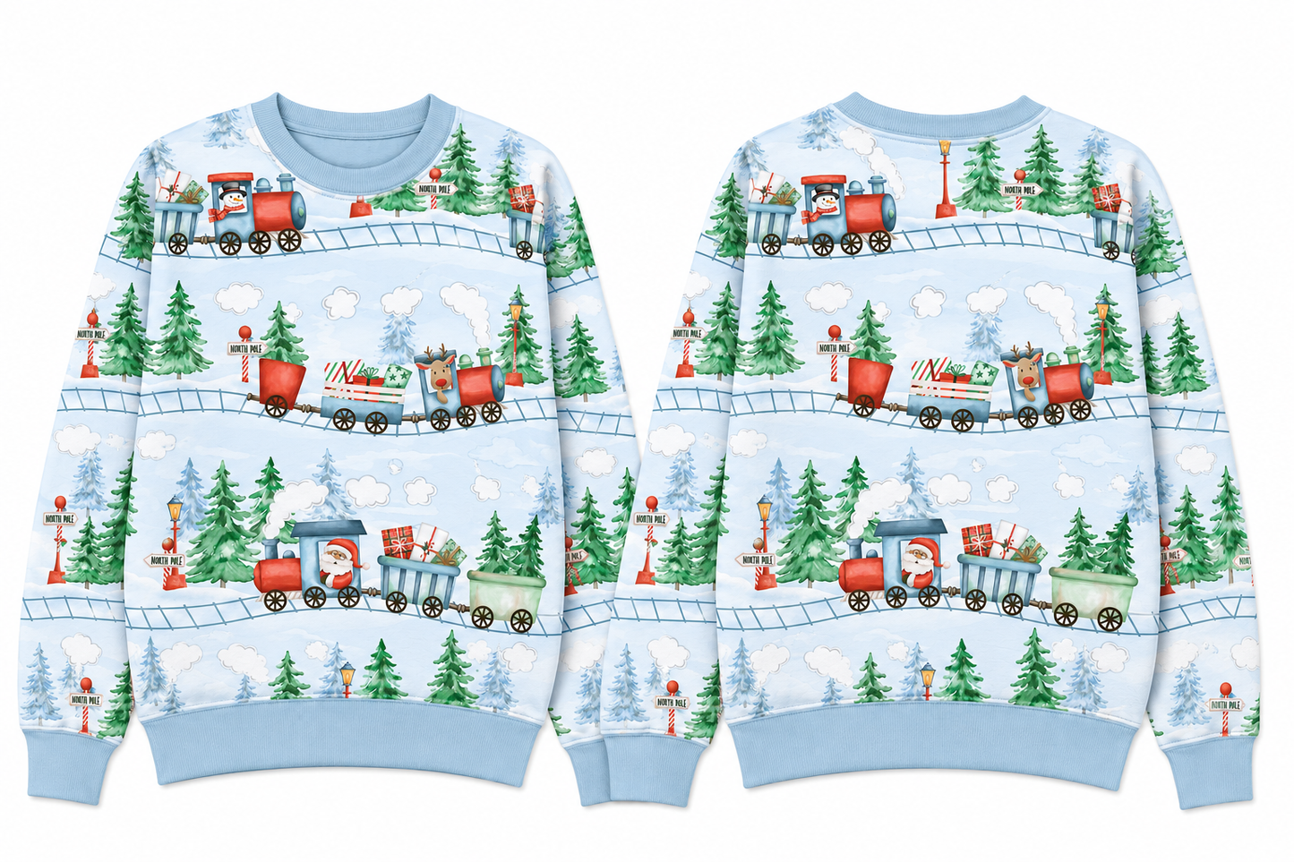 PRE-ORDER: North Pole Express Crewneck Sweatshirt