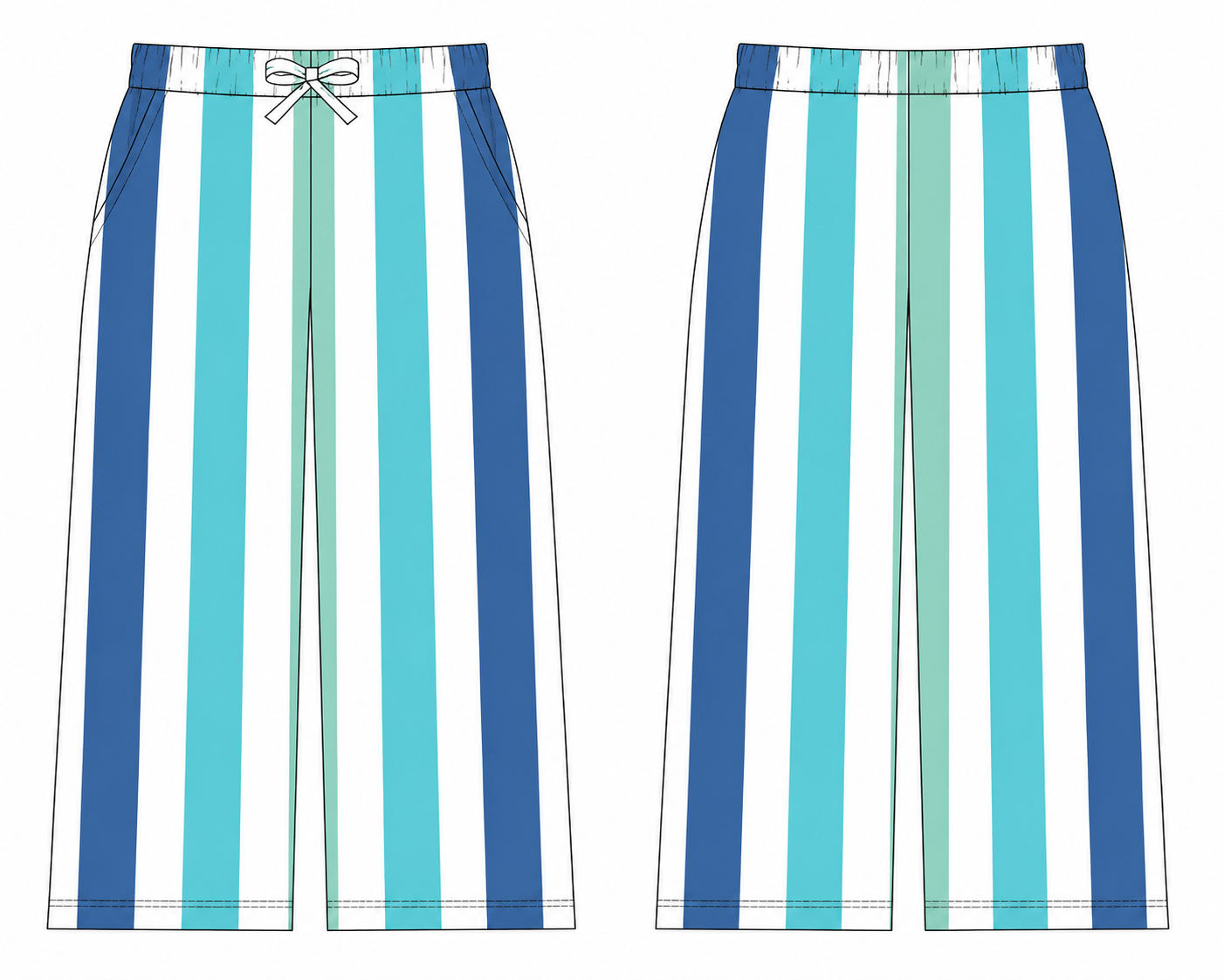 Cabana Stripes Sweatpants