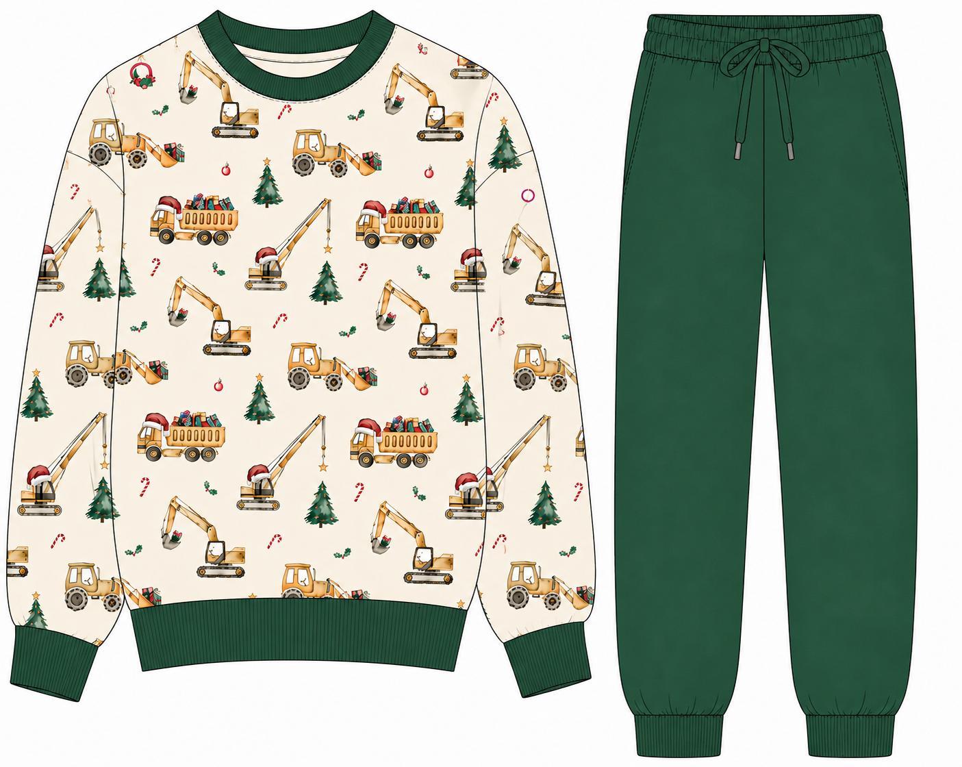 PRE-ORDER: Merry Machinery Jogger Set