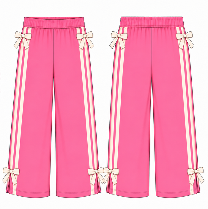 Candy Heart Pink Sweatpants