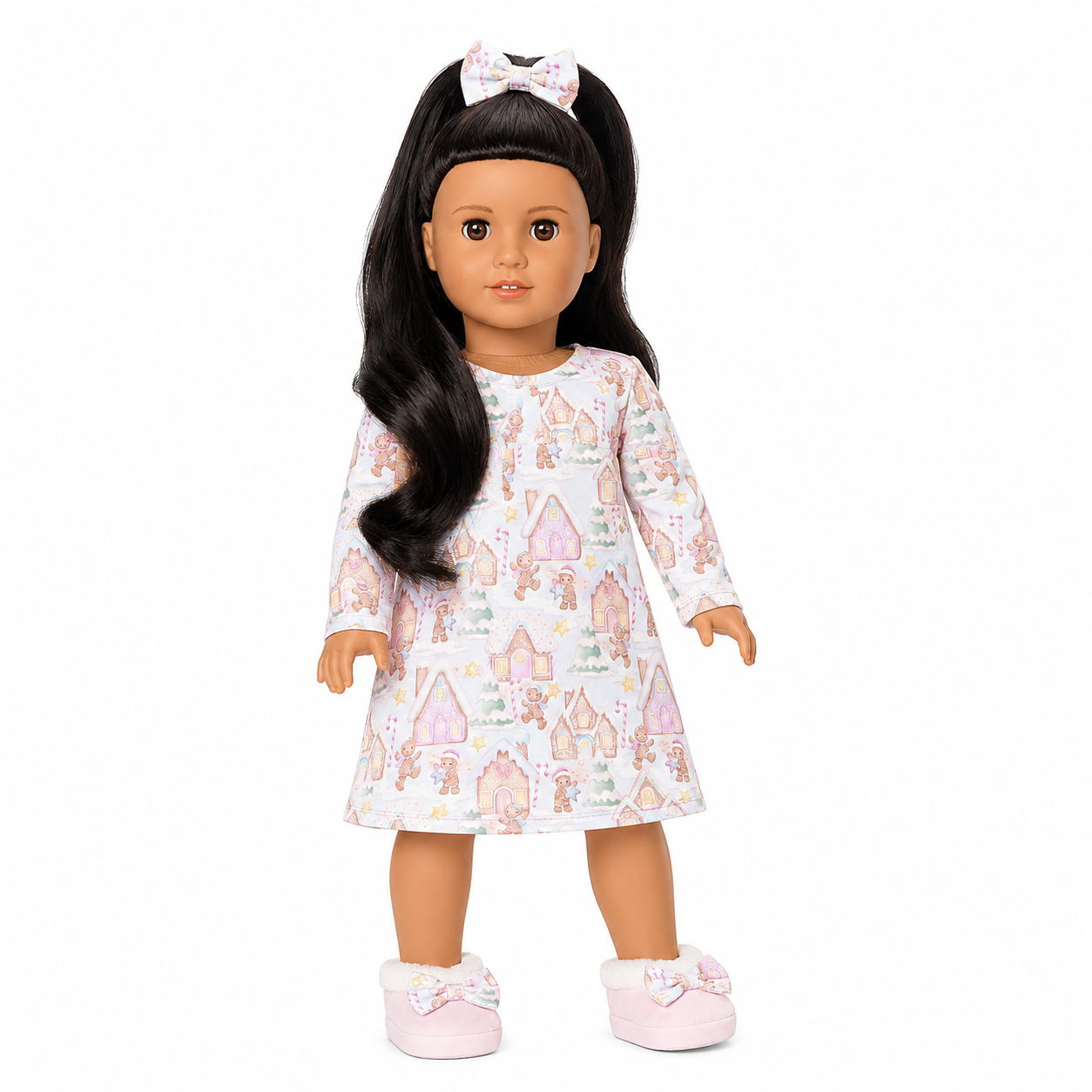 PRE-ORDER: Gingerbread Lane Doll Gown