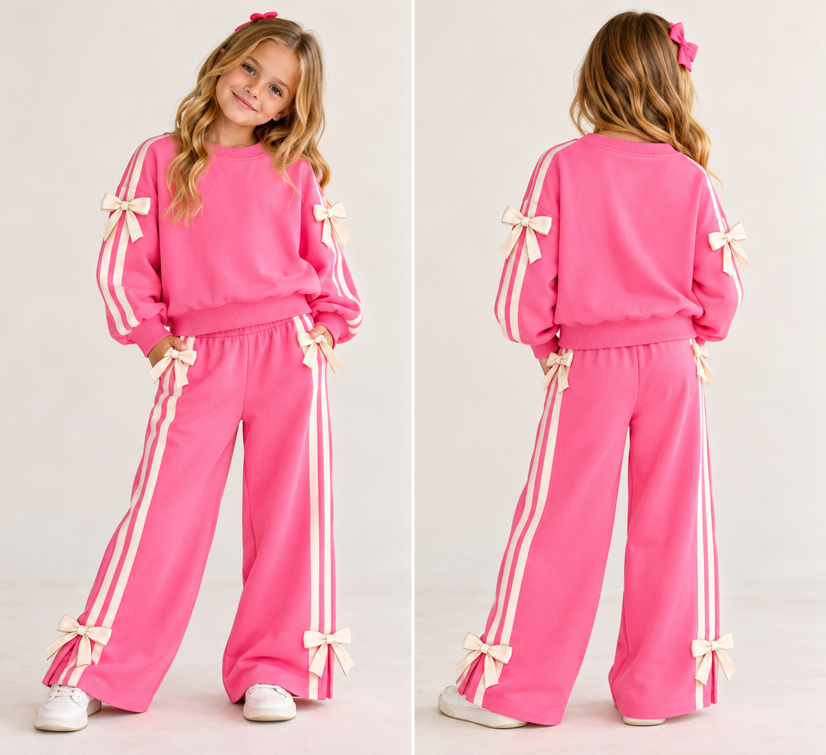 Candy Heart Pink Sweatpants