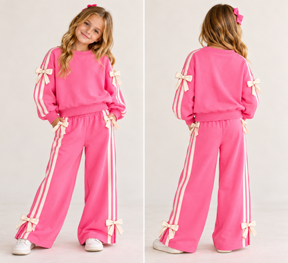 Candy Heart Pink Sweatpants