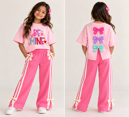 Be Mine Bow Back Tee