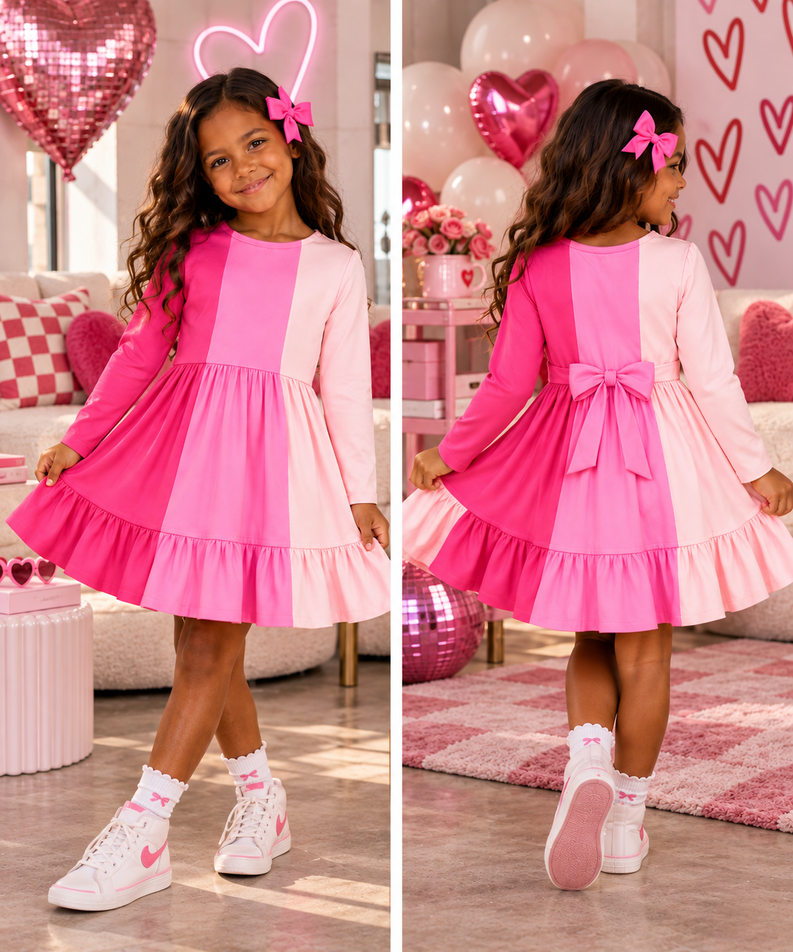 Love In Colorblock Bamboo Dress
