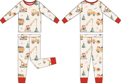 PRE-ORDER: Merry Machinery Bamboo Pajama Set