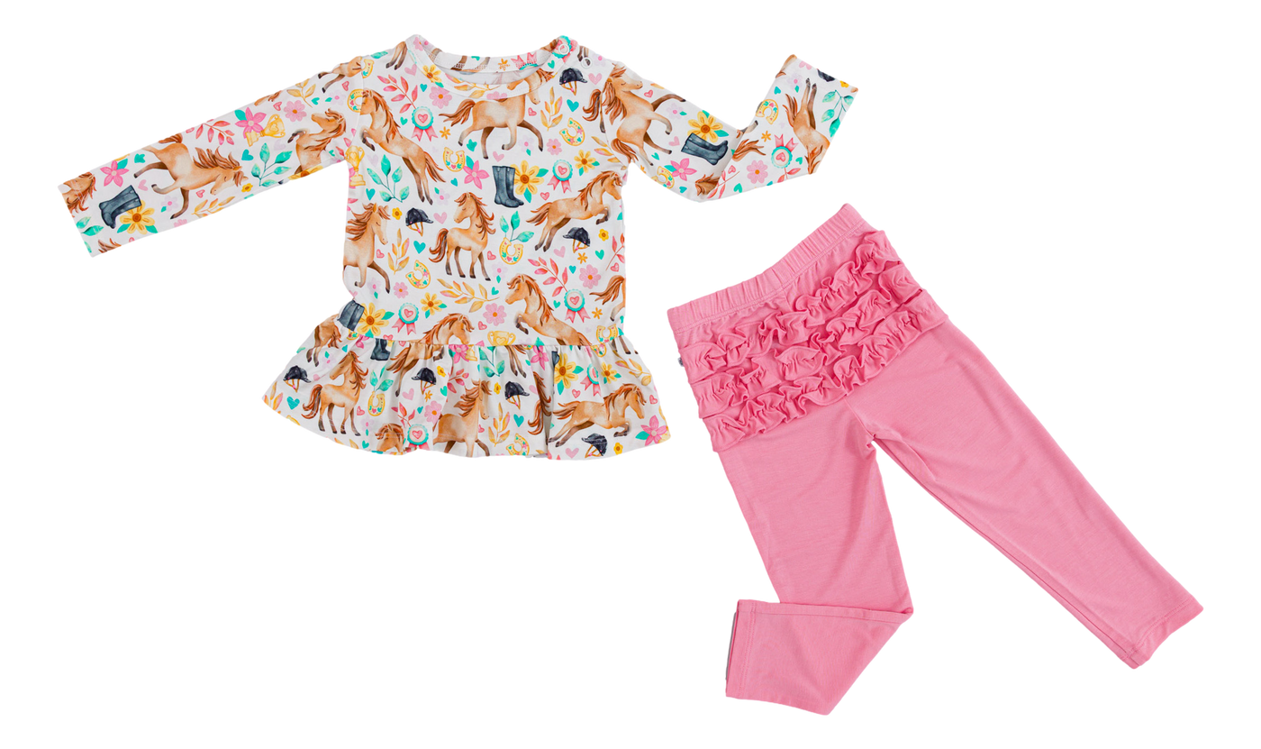 Delilah Peplum Set
