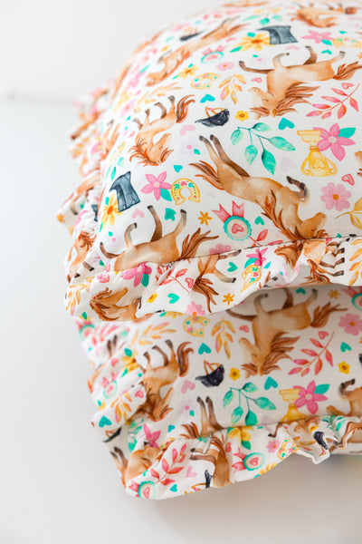 Delilah Ruffle Zipper Pillowcase Set