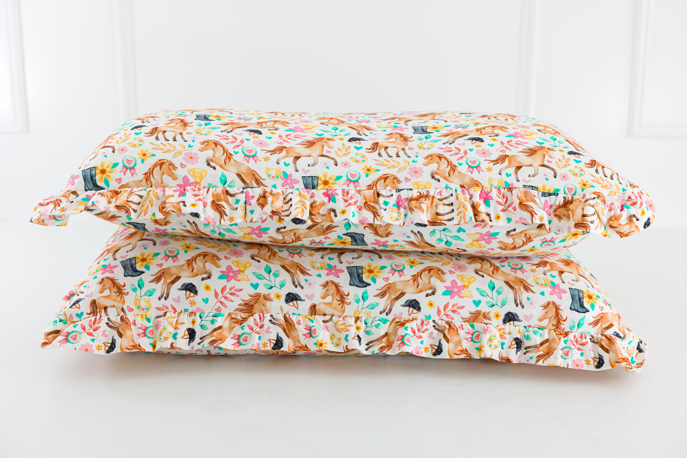 Delilah Ruffle Zipper Pillowcase Set