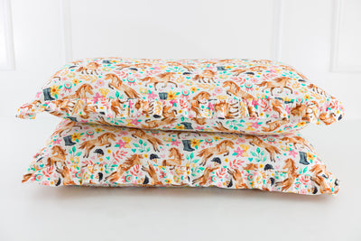 Delilah Ruffle Zipper Pillowcase Set