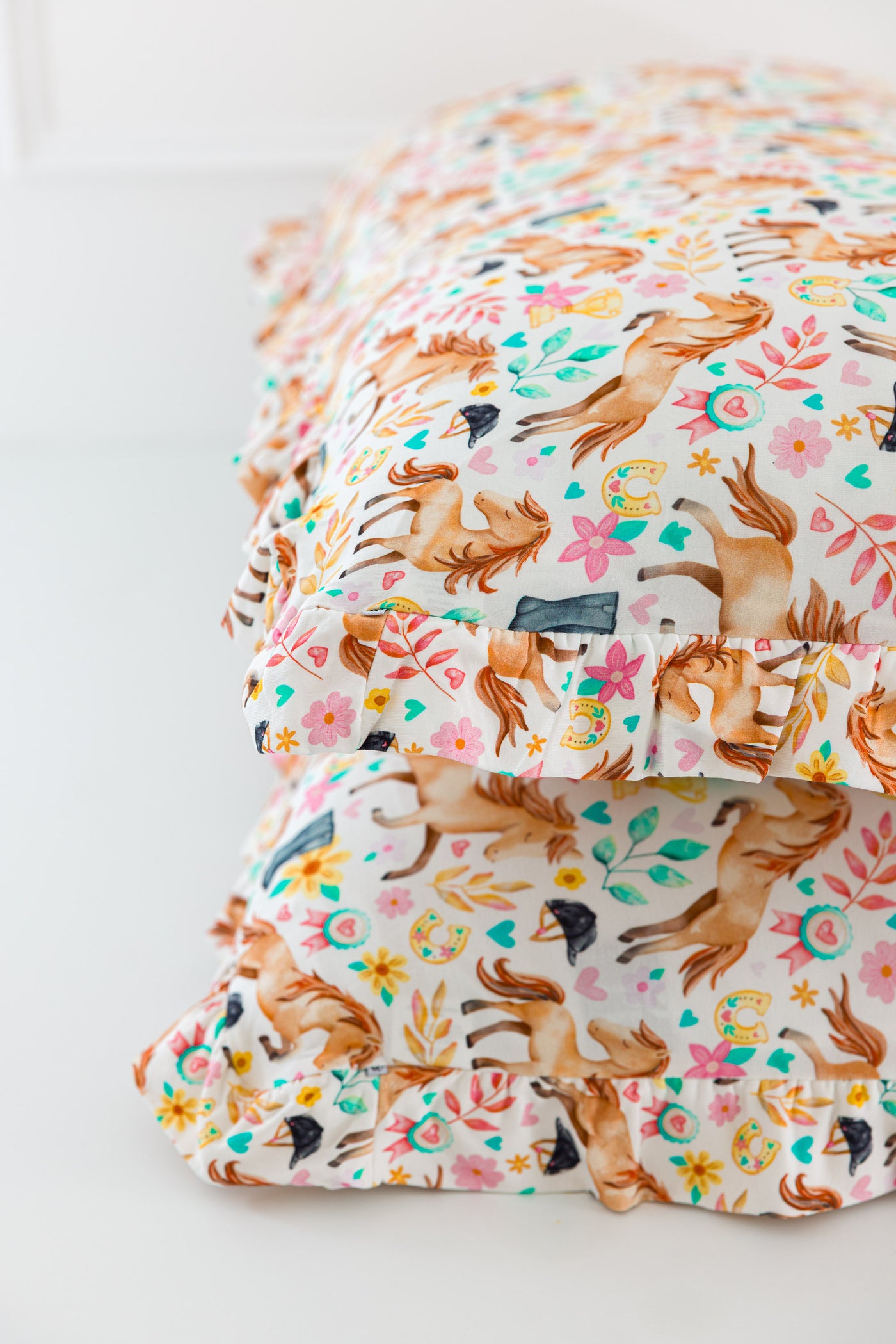 Delilah Ruffle Zipper Pillowcase Set