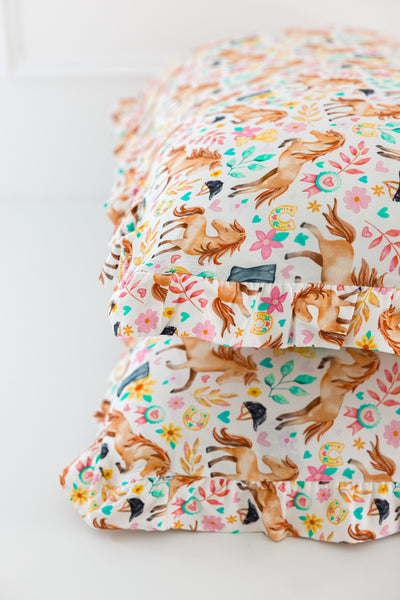 Delilah Ruffle Zipper Pillowcase Set